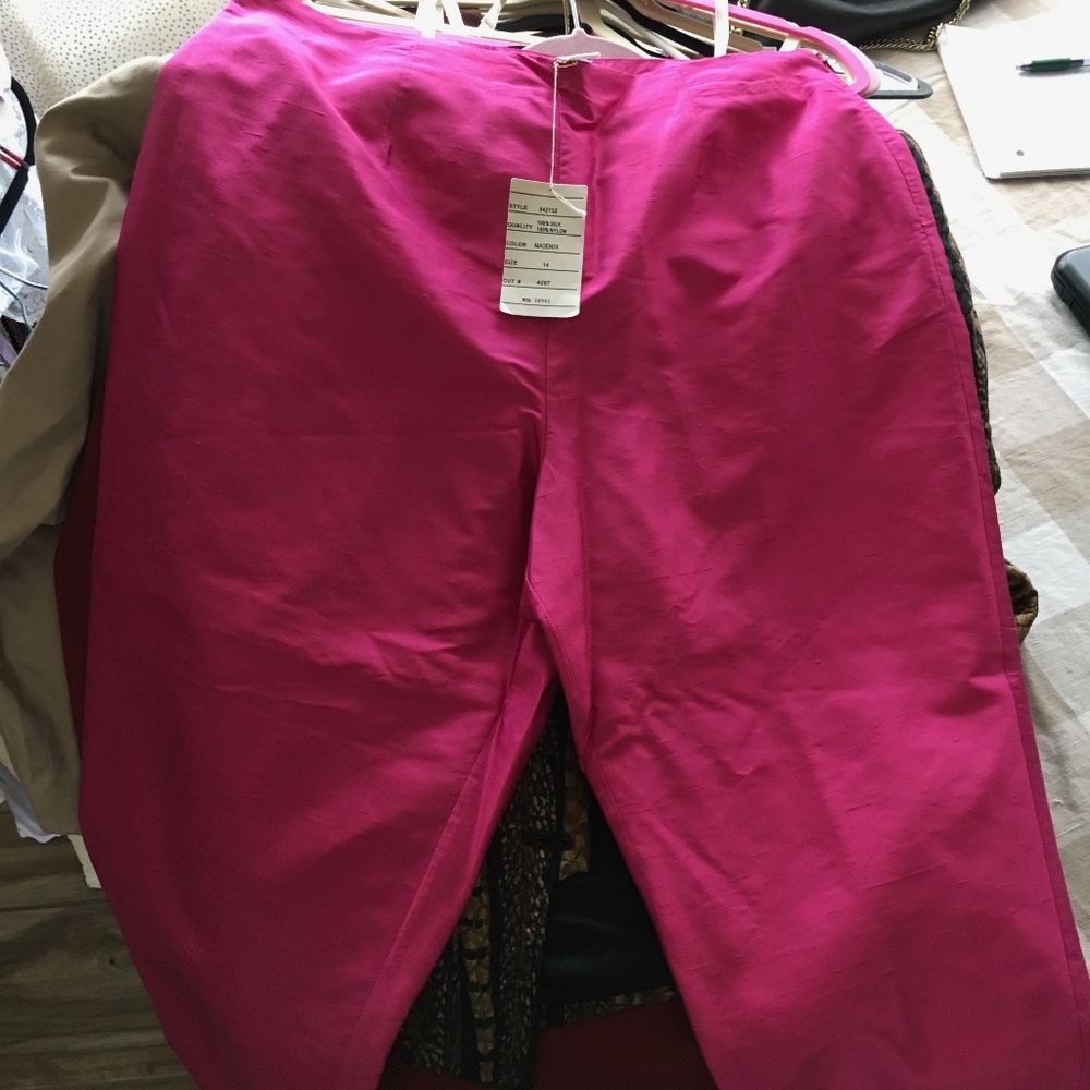 Vintage Magenta Pants